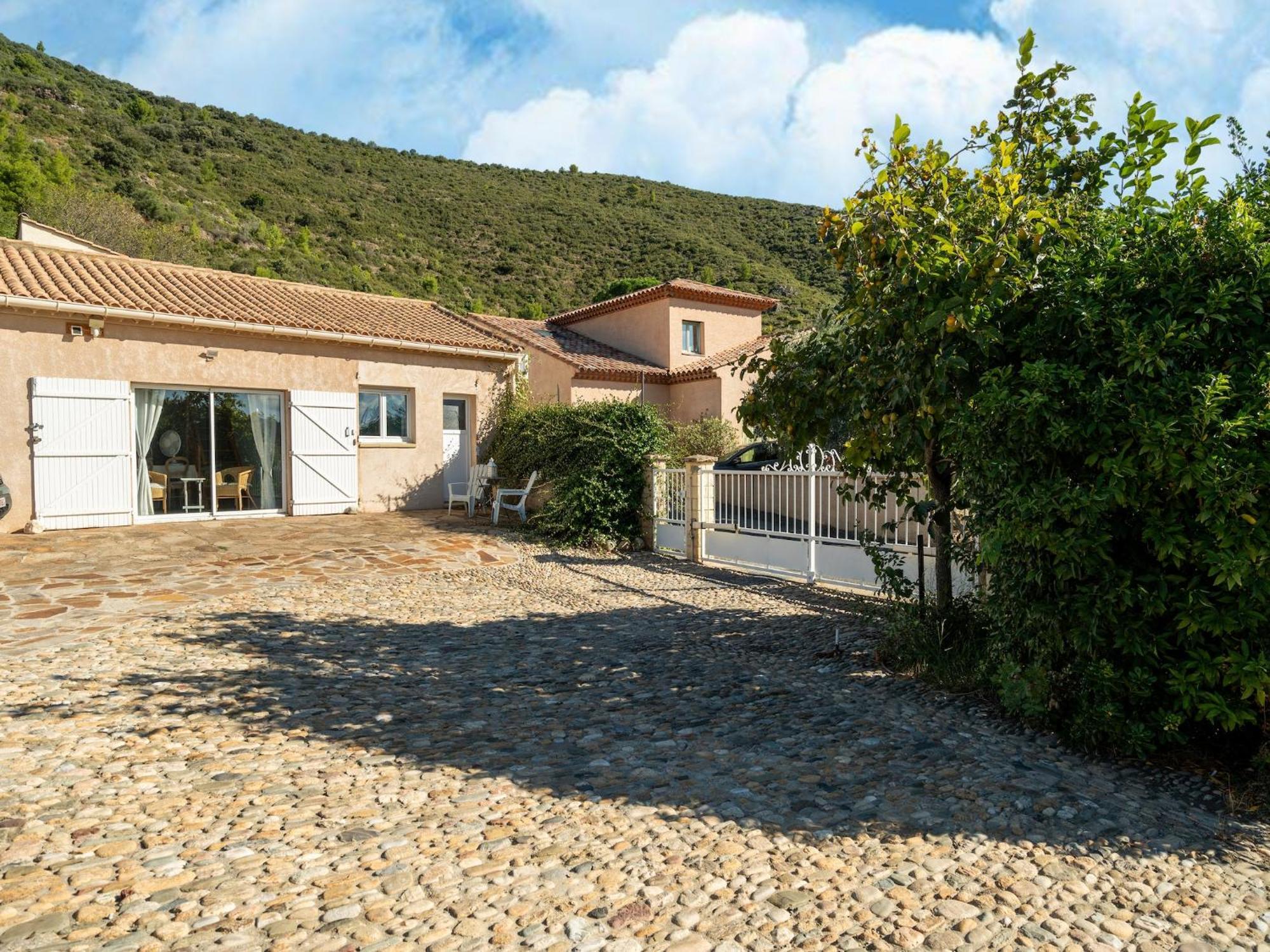Vila House In The South Of France With Private Pool Roquebrun Exteriér fotografie
